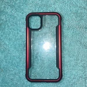 iPhone XR case.  Shield Brand.  Red.